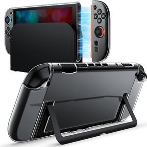 Clear Case for Nintendo Switch 2 2025, Joy-Con Cover Hard PC Protective Cover